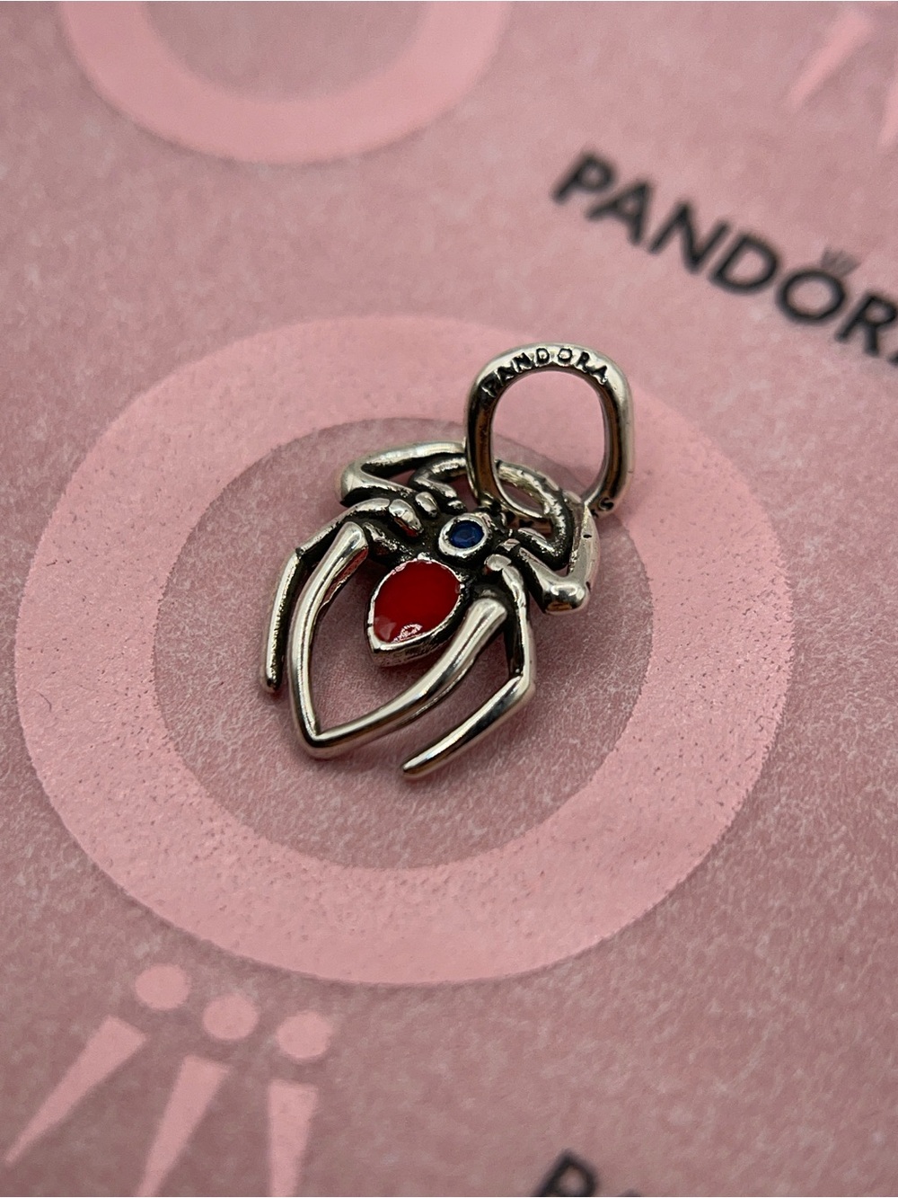 Pandora Marvel Spider-Man Spider Dangle Charm
